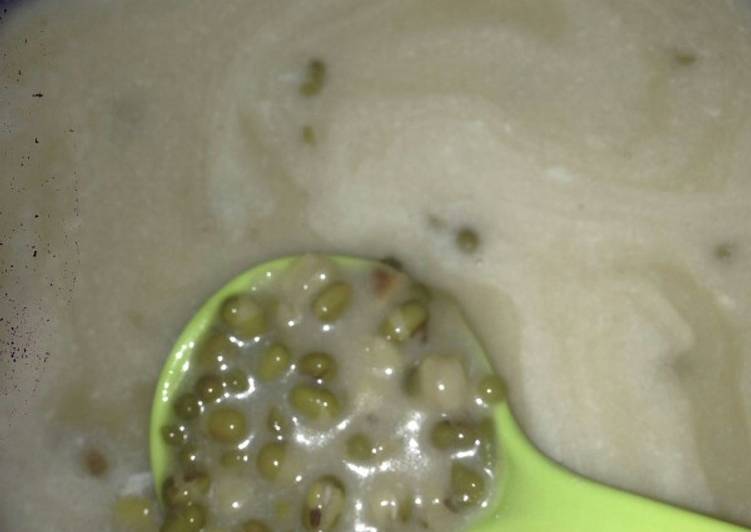 Bubur kacang hijau susu #menu ramadhan