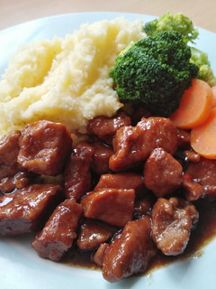 A picture of Vickys Asian-Style Braised Pork GF DF EF SF NF.