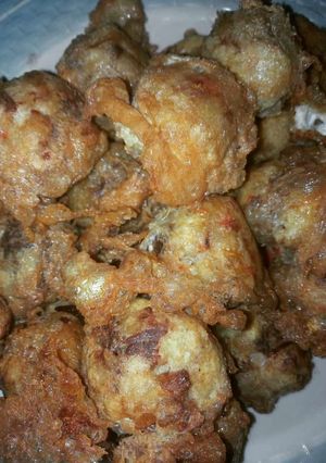 A picture of Yam balls.