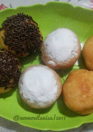 Foto resep Donat Eggless (Simple, Ekonomis, No Ulen)
