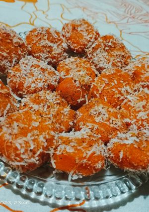 A picture of Sweet Papaya Halwa #goldenapron23 #week9.