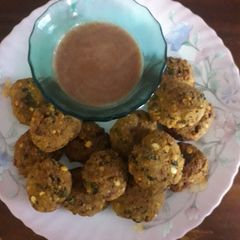 A picture of Kunde Bhajia.
