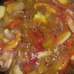 รูปของ Asam Manis Ikan Asin