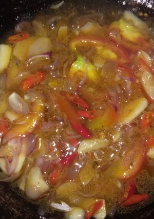 Foto resep Asam Manis Ikan Asin