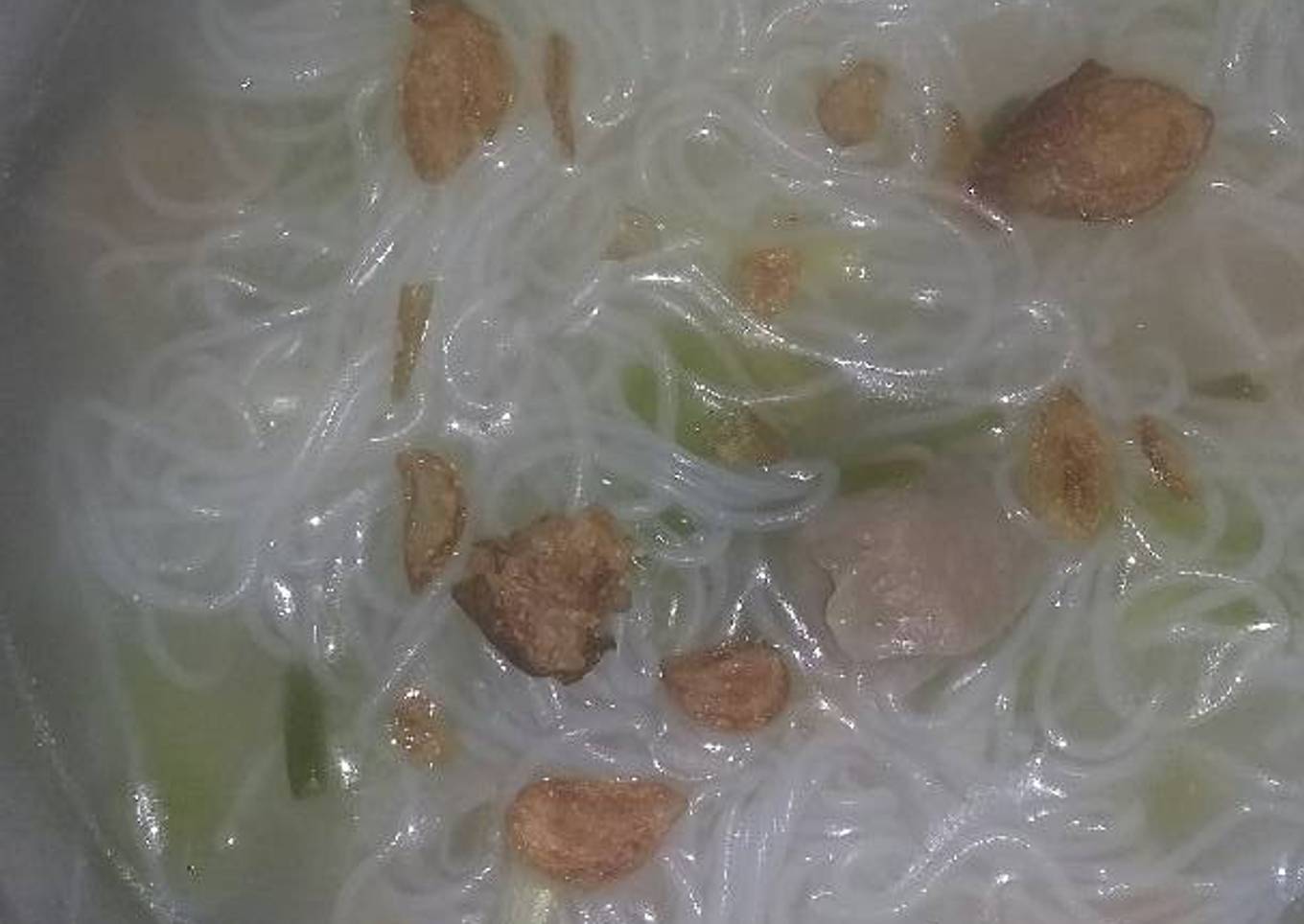 Sayur Oyong BikSo (BihunBakso😂)
