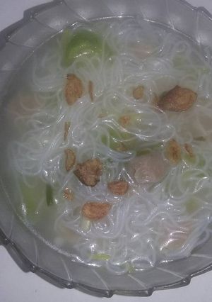 Foto resep Sayur Oyong BikSo (BihunBakso😂)