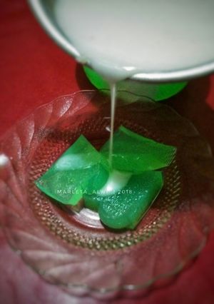 Foto resep 12. Agar bekuah santan khasbanjar#pekaninspirasi