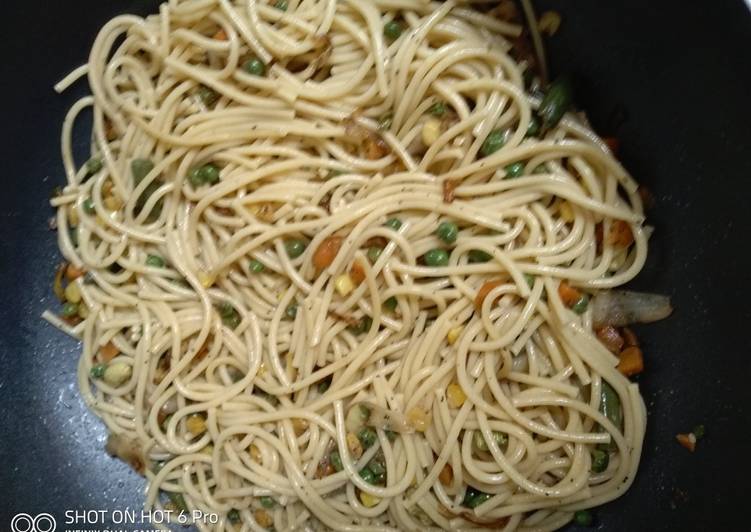 Spaghetti veg #4week challenge
