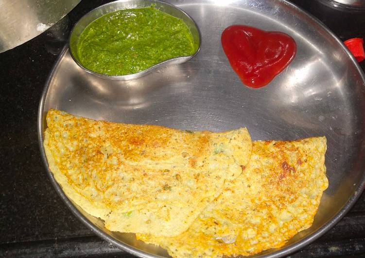 Multi grain cheela or Dosa.