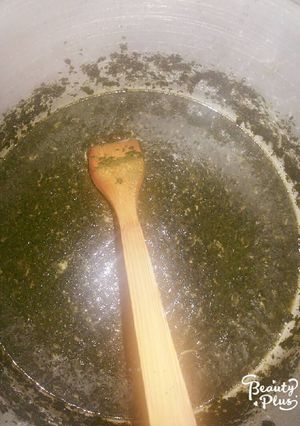 صورة لوصفة ملوخيه على دجاج
