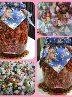 عکسی از دستور ترشی گل کلم