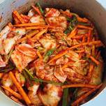 Hình của món Kimchi cải thảo siêu tốc.