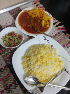 عکسی از دستور خورشت قیمه و پلو