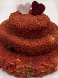 Beetroot paneer pulav