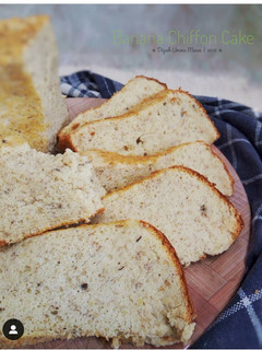Foto resep Banana Chiffon Cake
