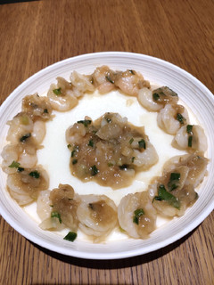 A picture of Eggwhite with Shrimps.