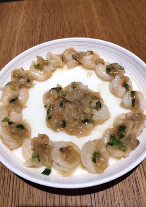 A picture of Eggwhite with Shrimps.