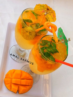 A picture of Mango mojito.