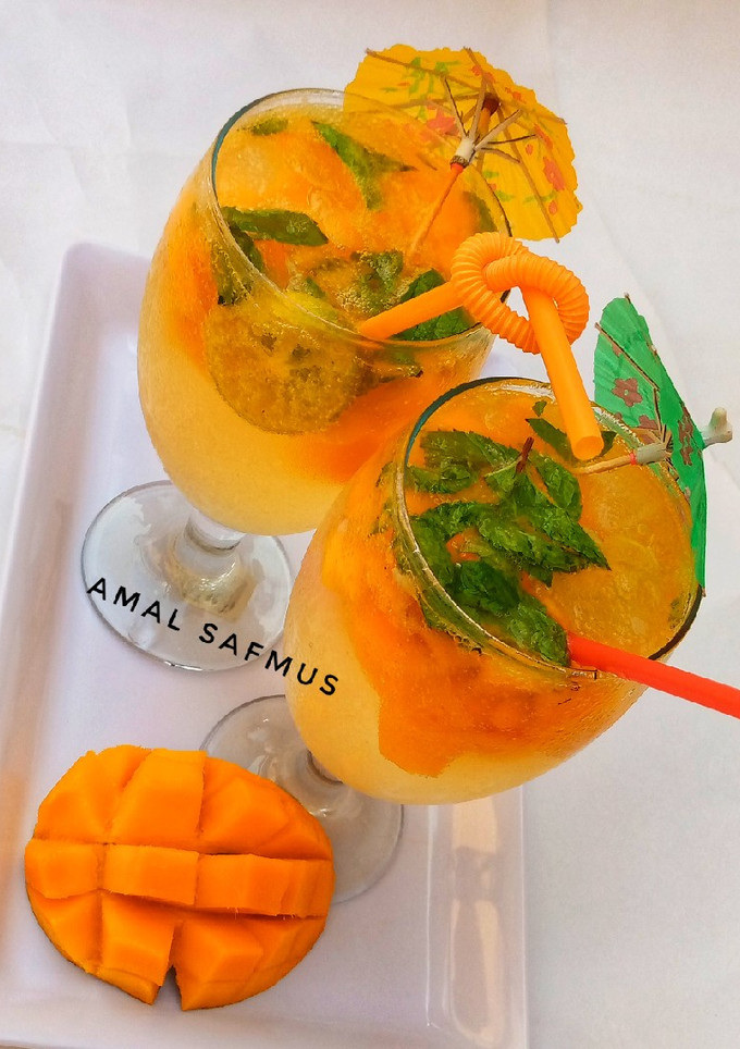 A picture of Mango mojito.