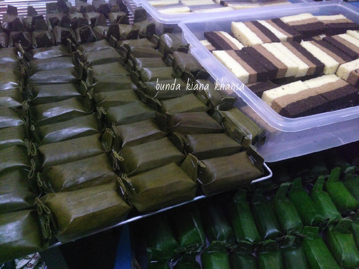 Langkah Mudah untuk Membuat Lemper Abon (isian snack box,kue nampan gurih) Menu Enak