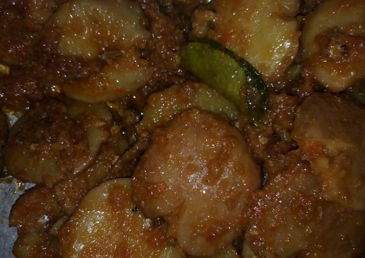 Langkah Mudah untuk Membuat Sambel goreng jengkol + teri, Menggugah Selera