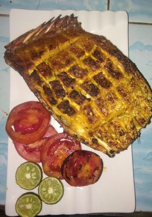Foto resep Ikan bakar kakap merah