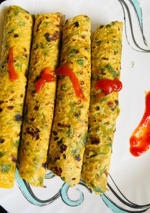 A picture of Methi Thepla Winter Recipe (Morning Breakfast Or Lunch).