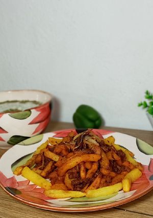 عکسی از دستور خوراک گوشت چرخی