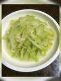 Tumis Labu Hijau (Blonceng) Ebi