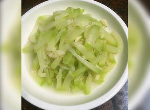 Foto resep Tumis Labu Hijau (Blonceng) Ebi