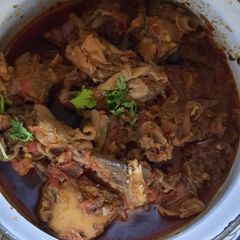 A picture of Chicken stew.