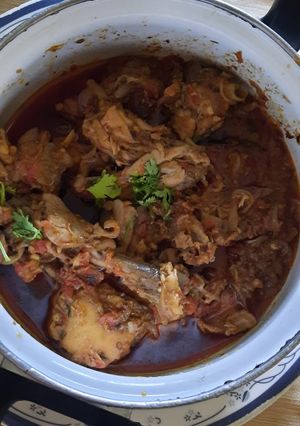 A picture of Chicken stew.