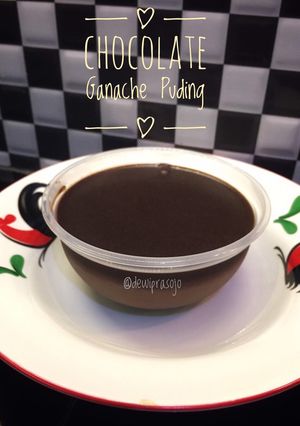 Foto resep [36] Chocolate Ganache Puding