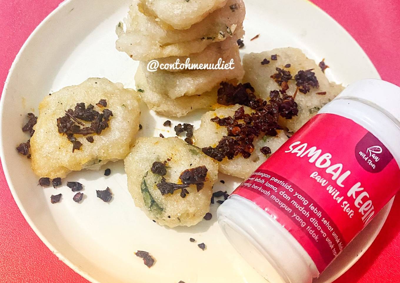 Cireng instan nasi organik sisa