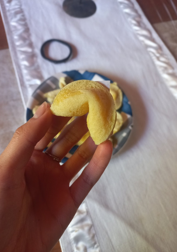 Una foto de Galletas de la fortuna sin horno
