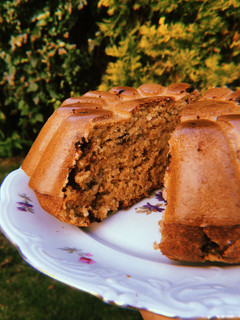 Una foto de Budín de banana saludable