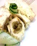 Куриные рулетики с грибами