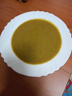 Una foto de Crema de berros de aprovechamiento