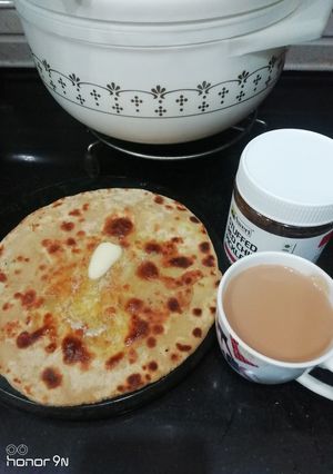 A picture of Cheese Potato Paratha.