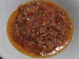 Sambal tomat dan terasi