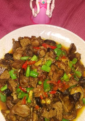 Foto resep Ati ampela buncis pedas manis