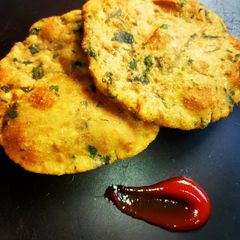 A picture of Spinach Kachori.