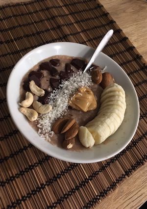 Une photo de Porridge ChocoBanane