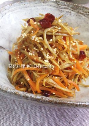 金平牛蒡 的食譜成品照片