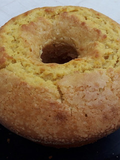 Una foto de Budín de mandarina esponjoso
