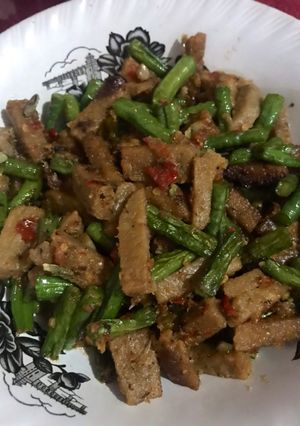 Foto resep Tumis Kacang Panjang Tempe Gembus