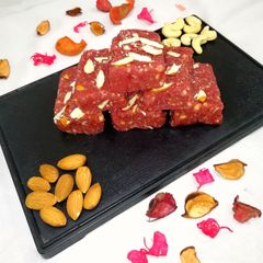 Instant strawberry barfi A picture of Instant strawberry barfi.