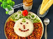 A picture of rajma baked
