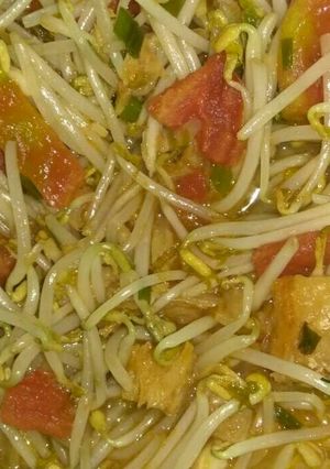 Foto resep Tauge Ikan Asin