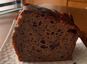 Foto di Plumcake proteico al cioccolato